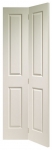 4 Panel White Moulded Bi-fold Door